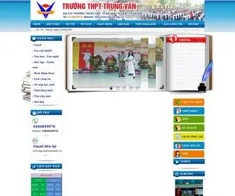 C3TrungVan.edu.vn(Trang ch) Screenshot