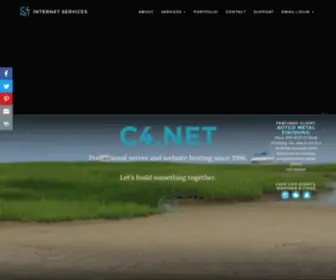 C4.net(Cape Cod Website Design) Screenshot