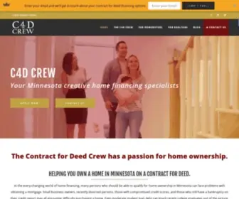 C4Dcrew.com(The Contract for Deed Crew) Screenshot