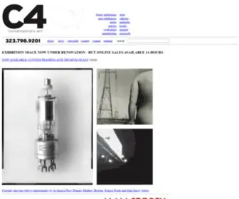 C4Gallery.com(Center for Contemporary Art Los Angele) Screenshot