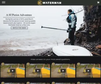 C4Waterman.com(C4 Waterman Stand up paddle boards & inflatable paddle boards) Screenshot