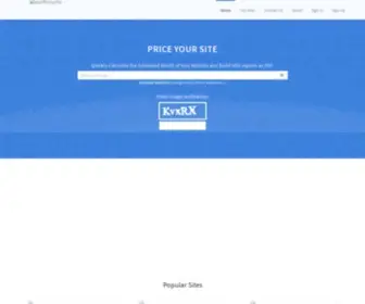 C55.us(Estimate Your Site Worth) Screenshot
