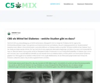 C5Mix.com(Concrete5 Themes) Screenshot