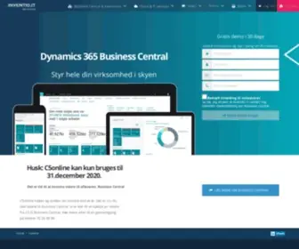 C5Online.nu(Online platform til Microsoft Dynamics C5) Screenshot