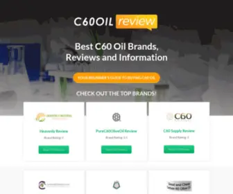 C60Oilreviews.com(Best C60 Oil Brands) Screenshot