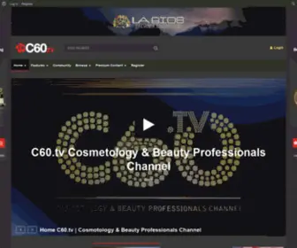 C60.tv(Cosmetology & Beauty Professional Channel) Screenshot