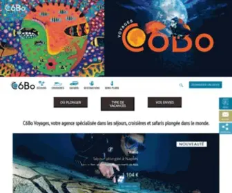 C6BO-Plongee.fr(C6Bo Voyages plongée) Screenshot