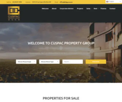 C8PG.com.au(Cuspac Property Group) Screenshot