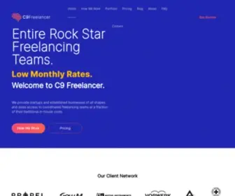 C9Freelancer.com(C9 Shared Teams) Screenshot