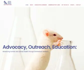 CA-Biomed.org(California Biomedical Research Association) Screenshot
