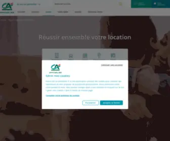 CA-Immobilier-Location.fr(Crédit) Screenshot