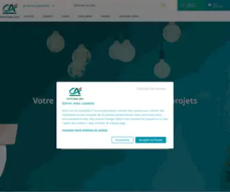 CA-Immobilier.fr(Crédit Agricole Immobilier vous accompagne dans la réussite de leur projet immobilier) Screenshot