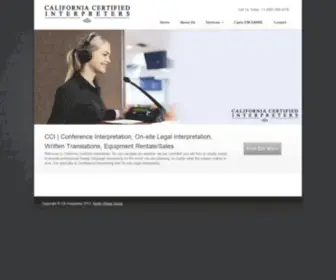 CA-Interpreter.com(LanguageTranslation/Interpreting Services) Screenshot