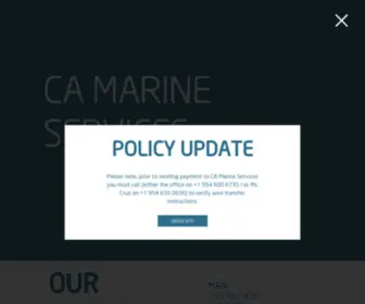 CA-Marineservices.com(CA Marine Services) Screenshot