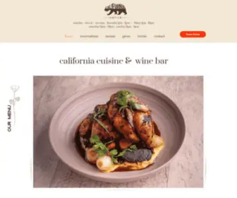 CA-Native.com(California Native Restaurant celebrates the quality & lifestyle of sunny California) Screenshot