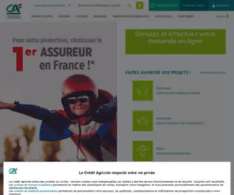 CA-Pca.fr(Découvrez les offres et services du Crédit Agricole) Screenshot