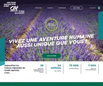 CA-Recrute.fr(Crédit) Screenshot