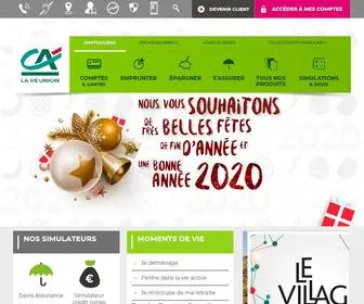 CA-Reunion.fr(Banque & Assurances) Screenshot