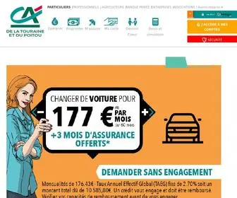 CA-Tourainepoitou.fr(Banque & Assurances) Screenshot