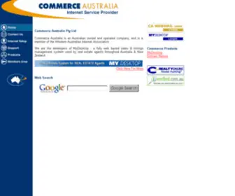 CA.com.au(Commerce Australia) Screenshot