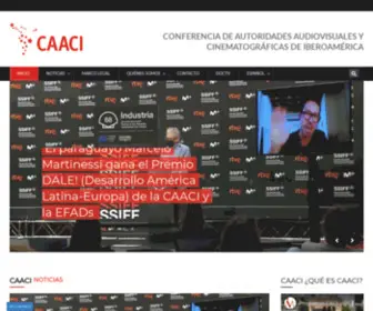 Caaci-Iberoamerica.org(CAACI Iberoamérica) Screenshot