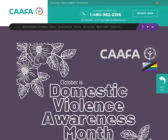 Caafaaz.org(CAAFA) Screenshot