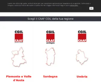 CaafcGil.com(Caaf CGIL Piemonte) Screenshot