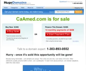 Caamed.com(整形医院) Screenshot