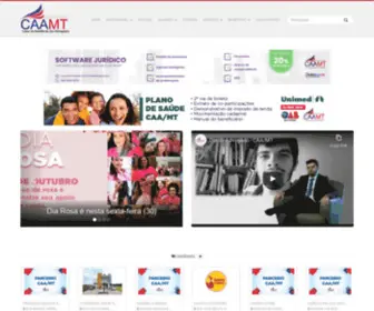 Caamt.com.br(CAA/MT) Screenshot