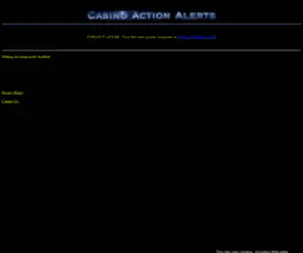 Caa.org(Black jack) Screenshot