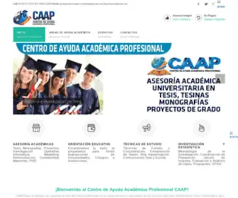 Caap-Ecuador.com(Asesoría para Elaboración de Tesis de Grado en Ecuador) Screenshot