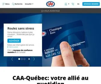 Caaquebec.com(CAA-Québec) Screenshot