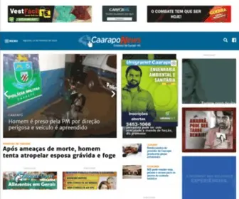 Caaraponews.com.br(O número 1 de Caarapó) Screenshot