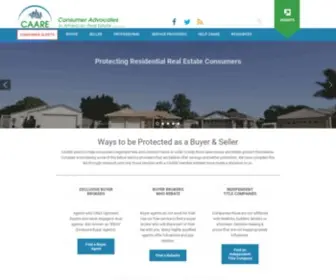 Caare.org(Consumer Advocates in American Real Estate) Screenshot