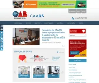 Caars.org.br(Caars) Screenshot