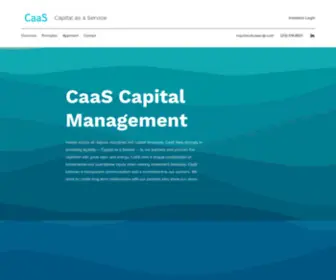 Caascap.com(Investment Management) Screenshot