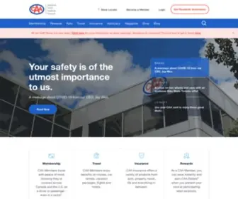 Caasco.ca(CAA South Central Ontario) Screenshot