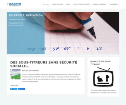 Caasem.fr(ATELIER EN COMMUN CONCEPT l Site Officiel l Accueil) Screenshot