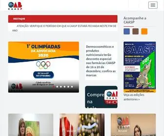 Caasp.org.br(Caixa de Assist) Screenshot