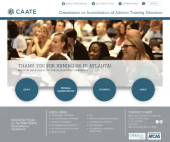 Caate.net(Recognized by CHEA) Screenshot