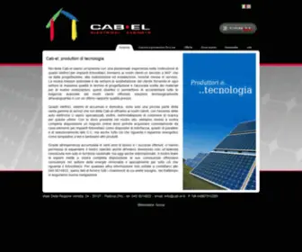 Cab-EL.it(Quadri elettrici e sistemi di accumulo per fotovoltaico) Screenshot