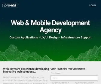 Cab408.com(Home) Screenshot