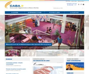 Caba.fr(Page d'accueil) Screenshot