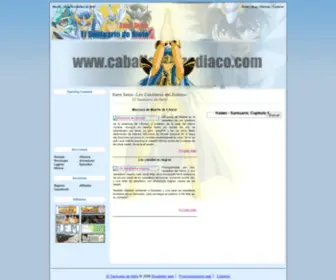 Caballeros-Zodiaco.com(El Santuario de Hielo) Screenshot
