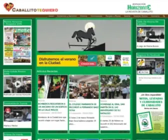 Caballitotequiero.com.ar(Caballito Te Quiero) Screenshot