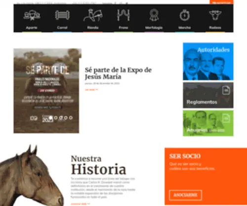 Caballoscriollos.com(Aguarde) Screenshot