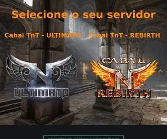 Cabaltnt.com.br(Cabal TNT) Screenshot