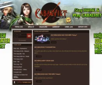 Cabalviet.net(Với những tính năng vượt trội) Screenshot