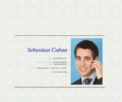 Caban.at(Sebastian Caban) Screenshot