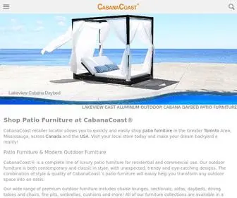 Cabanacoast.com(Patio Furniture) Screenshot